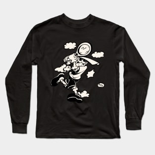 SportySkull-Tennis 2 Long Sleeve T-Shirt